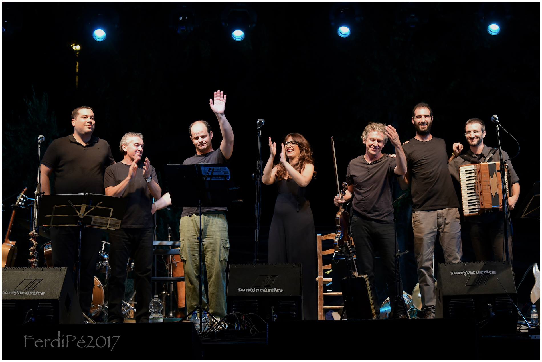Lombarda en concierto